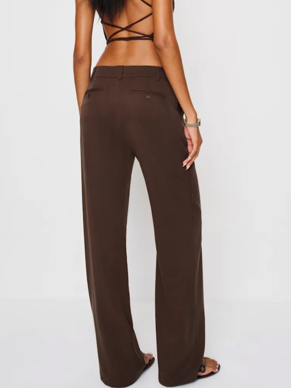 Reformation Gisele Low Rise Pant - Picture 2 of 4